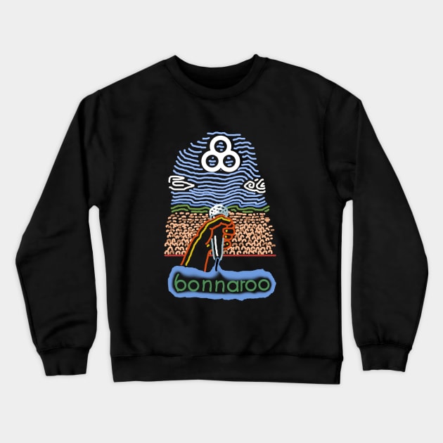 Bonnaroo Festival Tee Crewneck Sweatshirt by KColeman